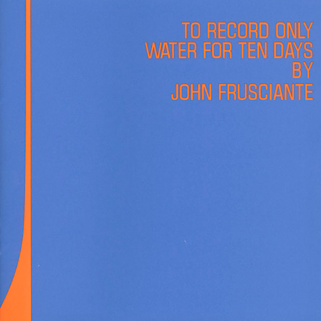 To Record Only Water album cover