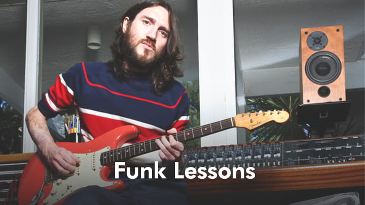 John Frusciante playing funk guitar lessons, 2007